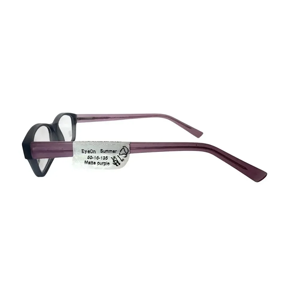 EYEON EYEWEAR SUMMER MATTE PURPLE AUTHENTIC EYEGLASSES FRAMES 50-16-135